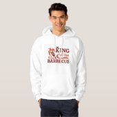 koning van de barbecue hoodie (Voorkant volledig)