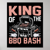 Koning van de BBQ Bash Partij Poster (Voorkant)