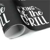 koning van de BBQ Cadeaupapier (Rol Hoek)