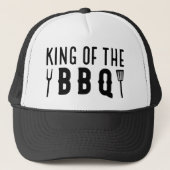 koning van de BBQ Trucker Pet (Voorkant)