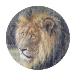 Koning van de Beasts 12-inch ronde glazen snijbord Snijplank