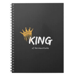 Koning van de berg notitieboek