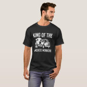 Koning Van De Betonwerkersbemanning T-shirt (Voorkant volledig)