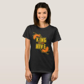 Koning van de bijenteelt t-shirt (Voorkant volledig)