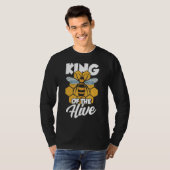Koning van de bijenteelt t-shirt (Voorkant volledig)