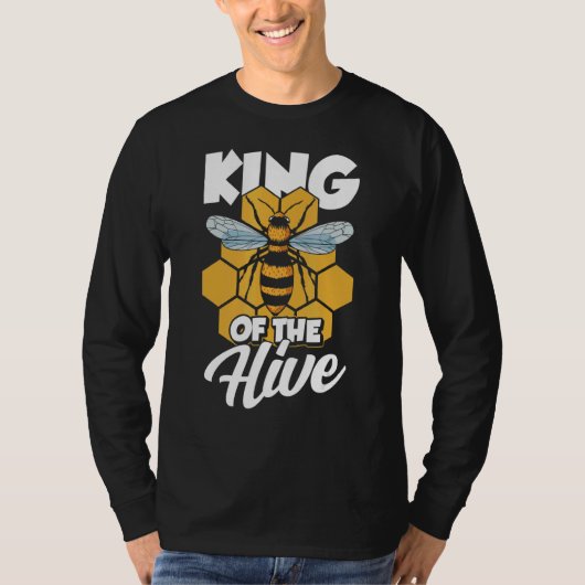 Koning van de bijenteelt t-shirt (Voorkant)
