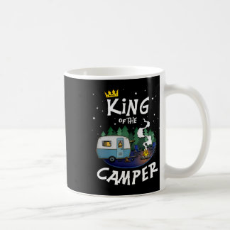 Koning Van De Camper Camping Reis Cadeau Voor Mann Koffiemok