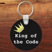 Koning van de code sleutelhanger (Voorkant)