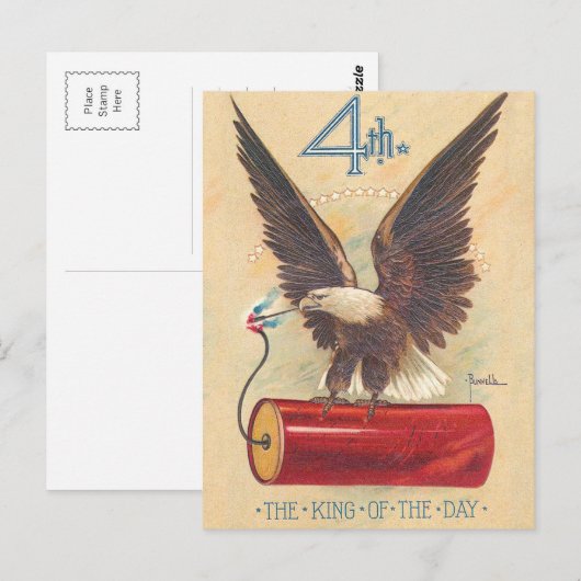 Koning van de dag briefkaart (Voorkant / Achterkant)