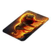 Koning van de dieren Leeuw majestueuze helse dier Magneet (Linkerzijde)