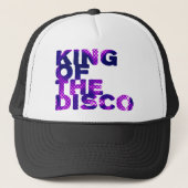 Koning van de Disco Trucker Pet (Voorkant)