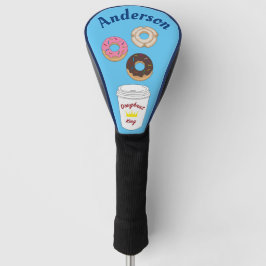 Koning van de donuts golfheadcover