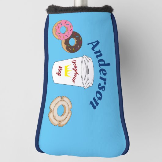 Koning van de donuts golfheadcover (Draai 90)