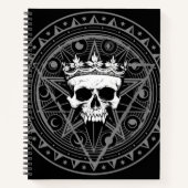 Koning van de dood: Donkere Royal Vampire Sigil Notitieboek (Voorkant)