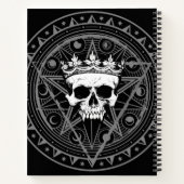 Koning van de dood: Donkere Royal Vampire Sigil Notitieboek (Achterkant)