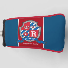 Koning van de Eagle-krest, naam rood blauw Golfheadcover