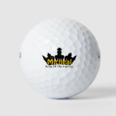 Koning van de Fairway Crown Custom Golf Balls Golfballen (Voorkant)