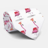 Koning van de flamingo's stropdas (Opgerold)