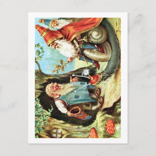 Koning van de Gnomen Briefkaart (Voorkant)