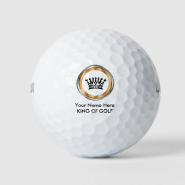Koning van de Golf Monogram Golfballen