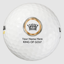Koning van de Golf Monogram Golfballen