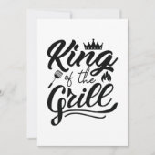 Koning van de Gril Bedankkaart (Voorkant)