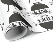 Koning van de Gril Cadeaupapier (Rol Hoek)