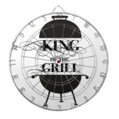 Koning van de Gril Dartbord (Voorkant)