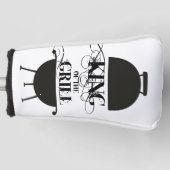 Koning van de Gril Golfheadcover (Voorkant)