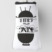 Koning van de Gril Golfheadcover (Draai 90)