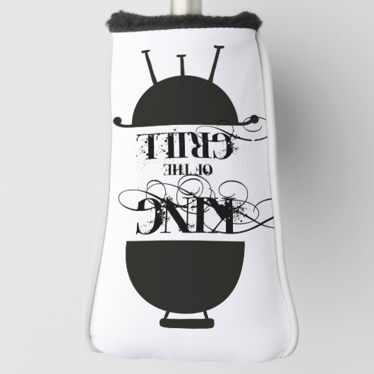 Koning van de Gril Golfheadcover (Draai 90)