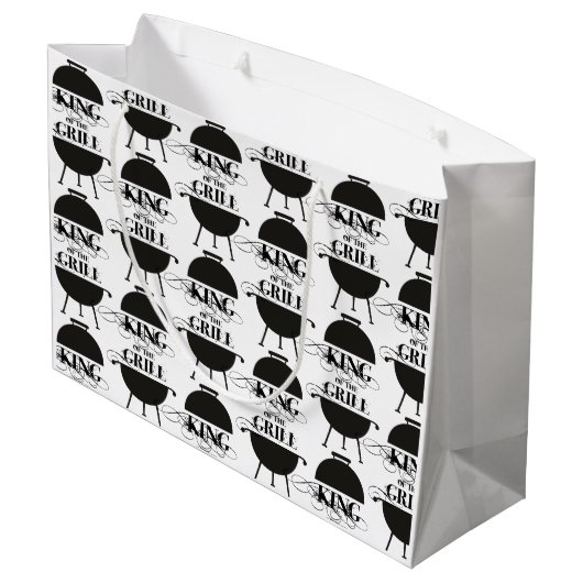 Koning van de Gril Groot Cadeauzakje (Achterkant Gekanteld)