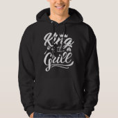 Koning van de Gril Hoodie (Voorkant)