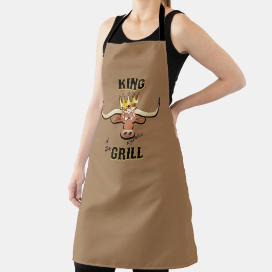 koning van de gril - komische stuurman schort (Insitu)