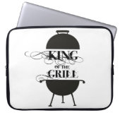 Koning van de Gril Laptop Sleeve (Voorkant)