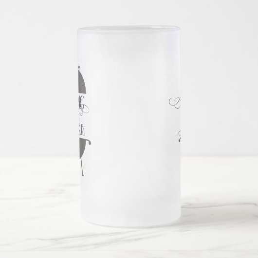 Koning van de Gril Matglas Bierpul (Center)