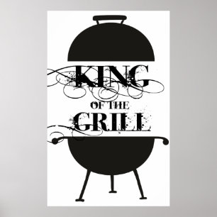 Koning van de Gril Poster