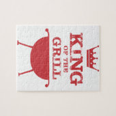 Koning van de Gril, rood Legpuzzel (Horizontaal)