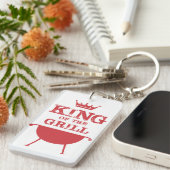 Koning van de Gril, rood Sleutelhanger (Voorkant Rechts)