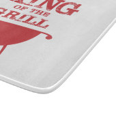 Koning van de Gril, rood Snijplank (Hoek)