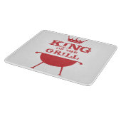 Koning van de Gril, rood Snijplank (Hoek)