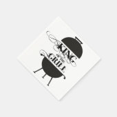 Koning van de Gril Servet (Hoek)