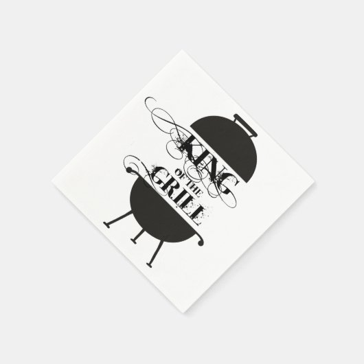 Koning van de Gril Servet (Hoek)