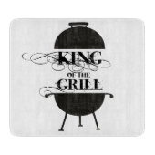 Koning van de Gril Snijplank (Voorkant)