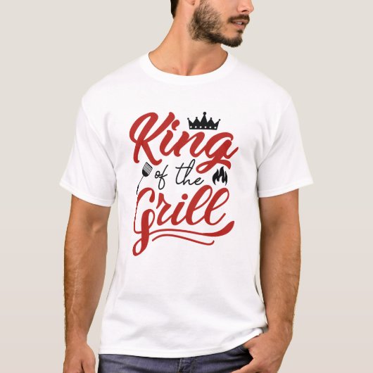 Koning van de Gril T-shirt (Voorkant)