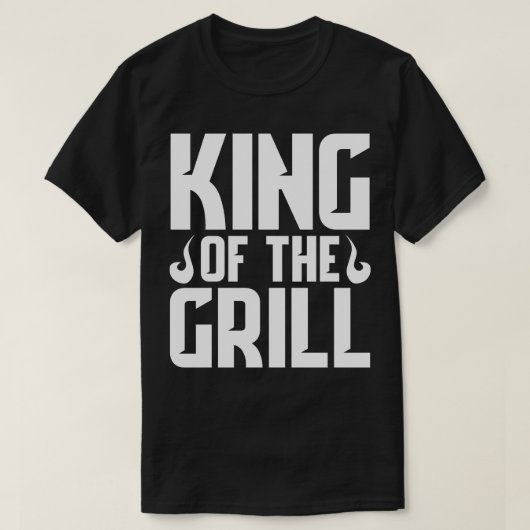 Koning van de gril t-shirt (Design voorkant)