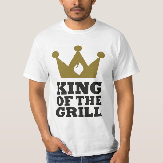 Koning van de Gril T-shirt (Voorkant)