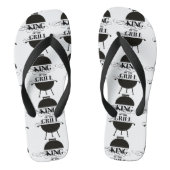 Koning van de Gril Teenslippers (Voetbed)