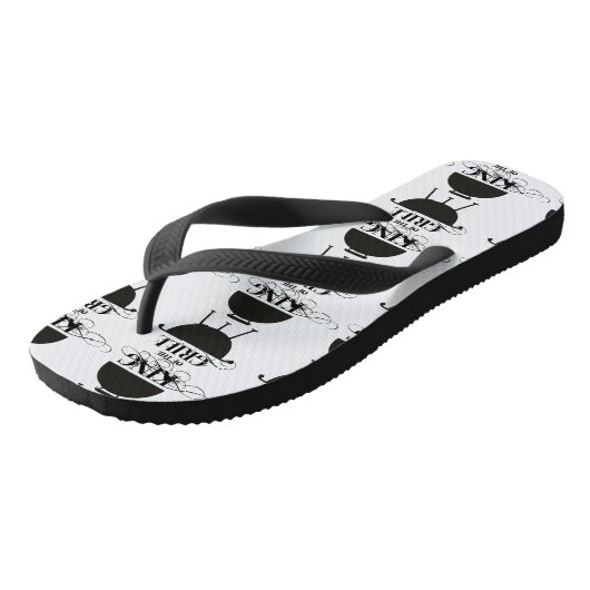 Koning van de Gril Teenslippers (Schuin)