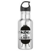 Koning van de Gril Waterfles (Voorkant)